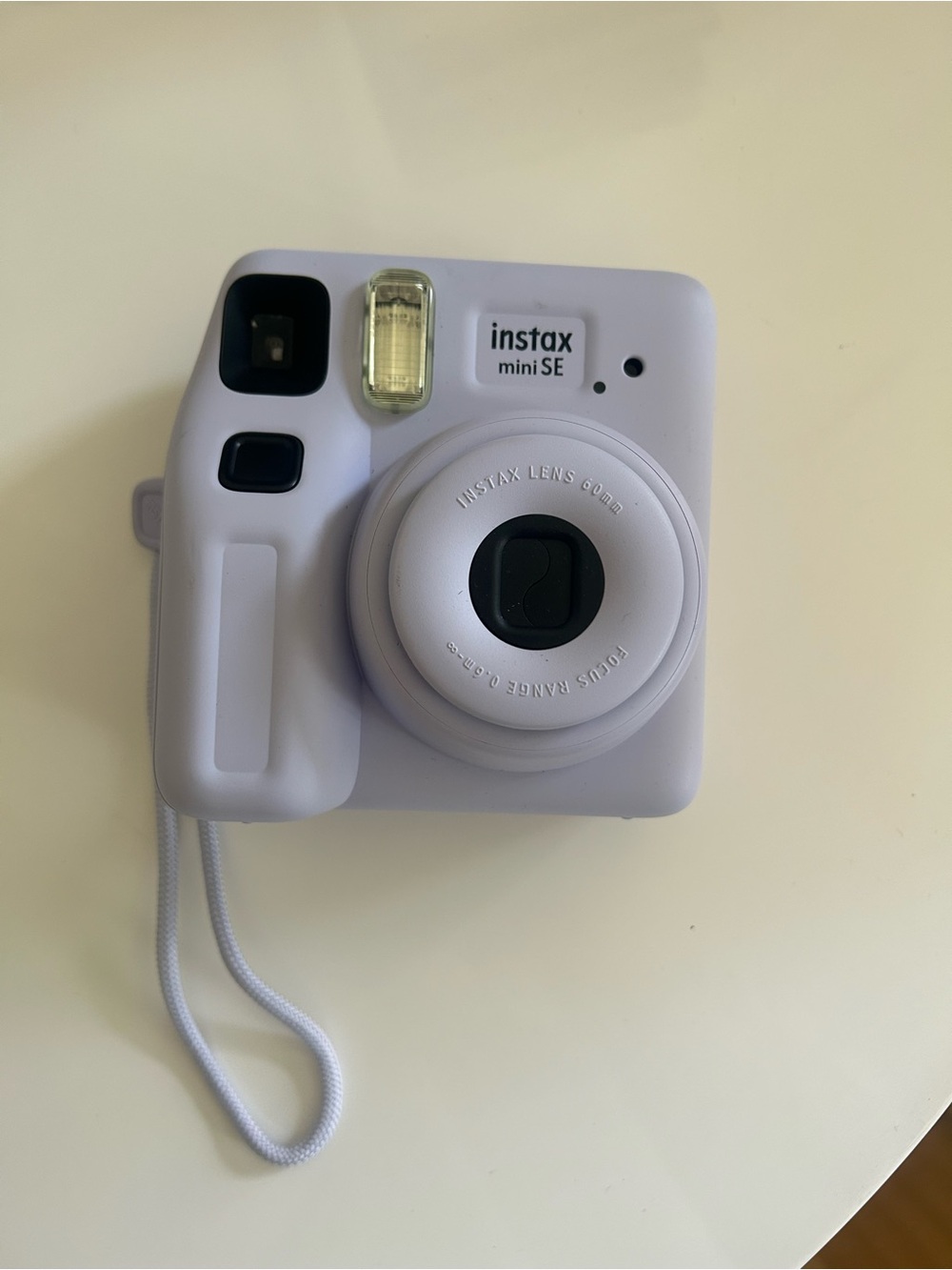 Fujifilm Instax mini SE Instant Camera - Light Lavender Finish